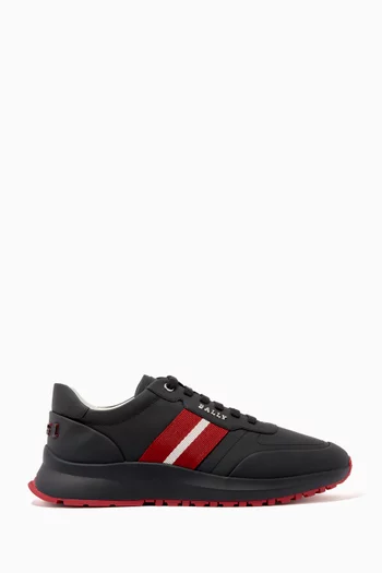 Daryn Sneakers in Mesh & Leather 