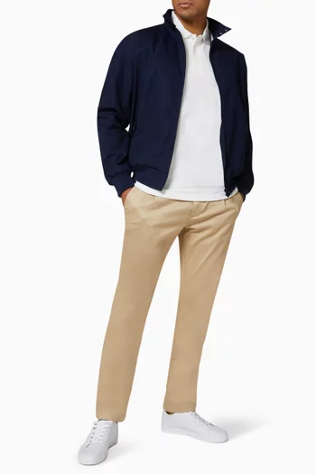 Harrington Jacket in Cotton Blend