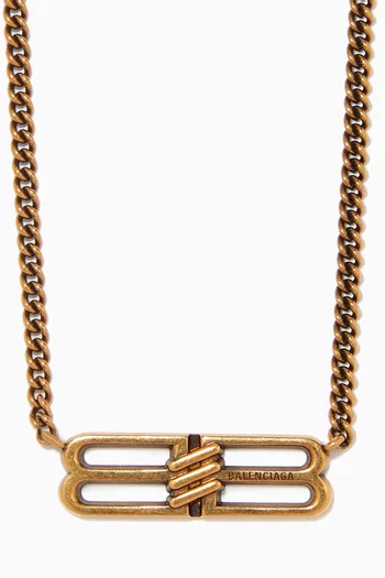 BB Icon Necklace in Brass   