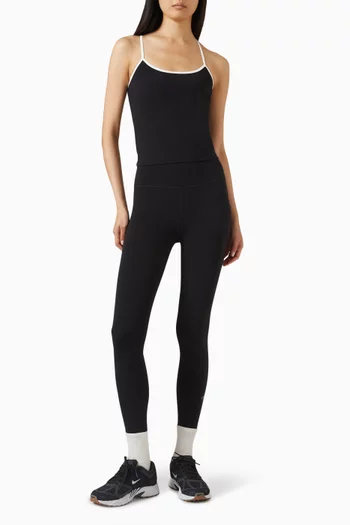 بلوزة بدون أكمام نايلون مطاطي خفيف الوزن