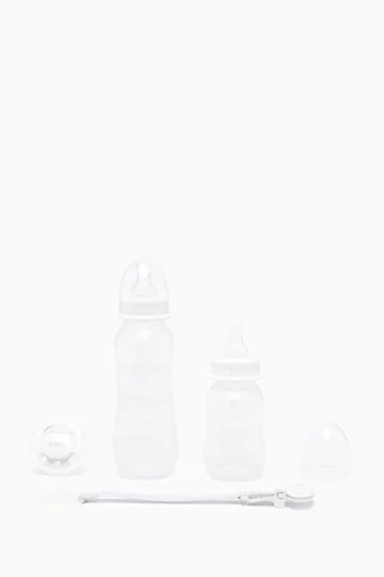 Infant Care Bottles & Pacifier Set