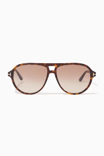 D-frame Sunglasses in Acetate    