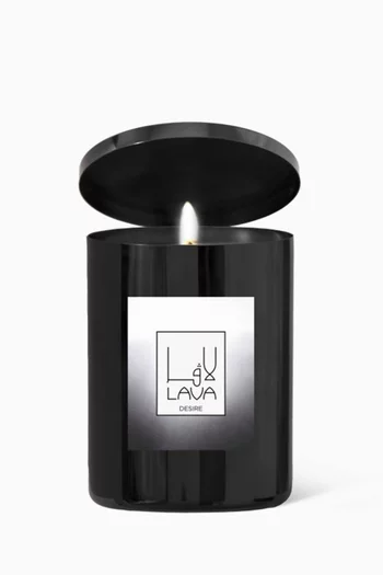 Desire Candle in Gunmetal Container, 330g  