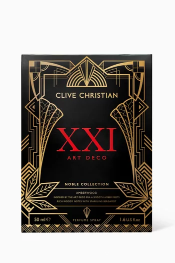 Noble Collection XXI Art Deco Amberwood, 50ml
