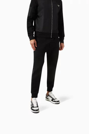 Logo Downtown Low-top Sneaker in Leather