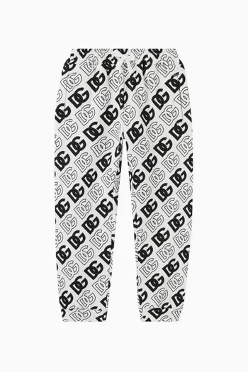 Logo Trackpants in Cotton