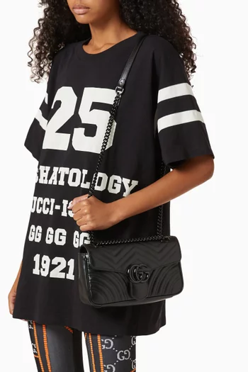 GG Marmont Shoulder Bag in Matelassé Leather