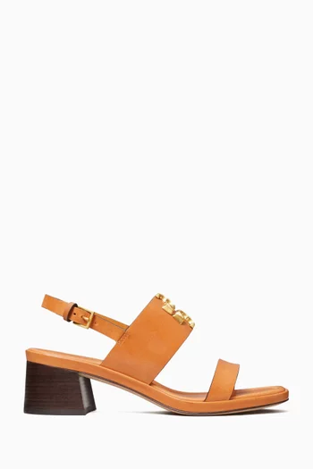 Eleanor 55 Sandals in Leather