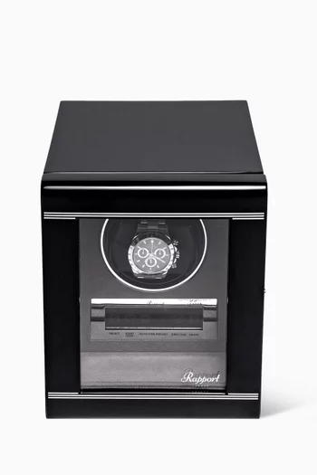 Formula Single Watch Winder in Lacquered Wood  