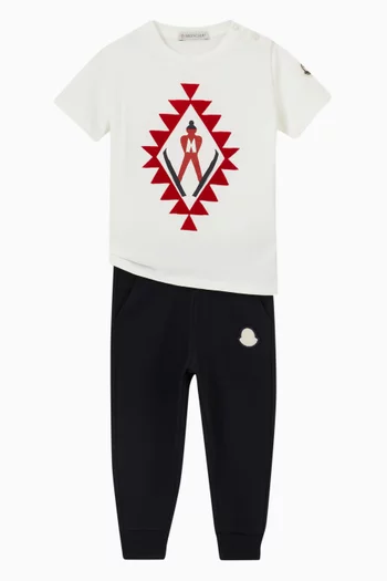 Ski T-shirt in Cotton