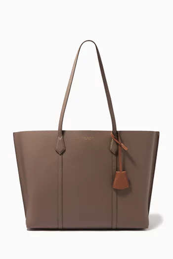 Perry Tote Bag in Pebbled Leather   