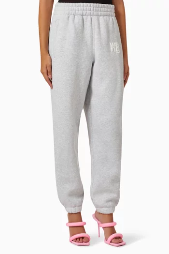 Puff Paint Logo Sweatpants in Terry