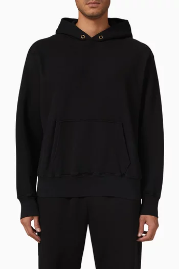Cropped Hoodie in Cotton