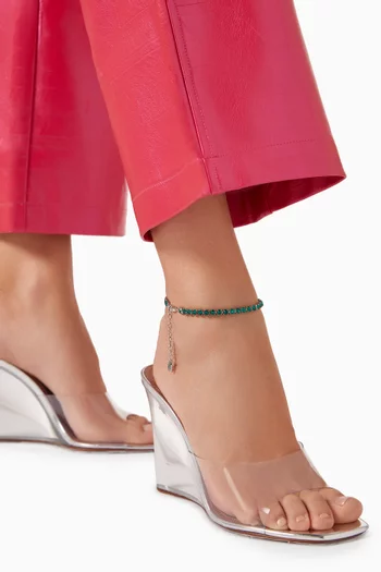 Crystal Tennis Anklet