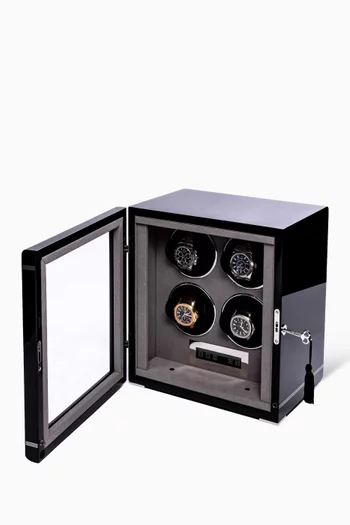 Formula Quad Watch Winder in Carbon Fibre  