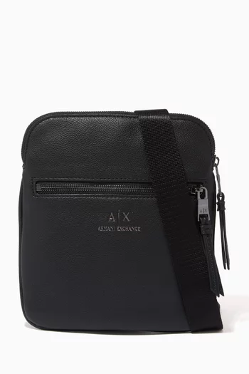 Small AX Logo Crossbody Bag