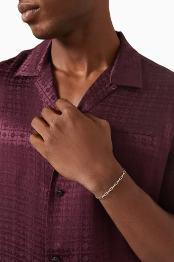 The Truman Bracelet in Silver Plating