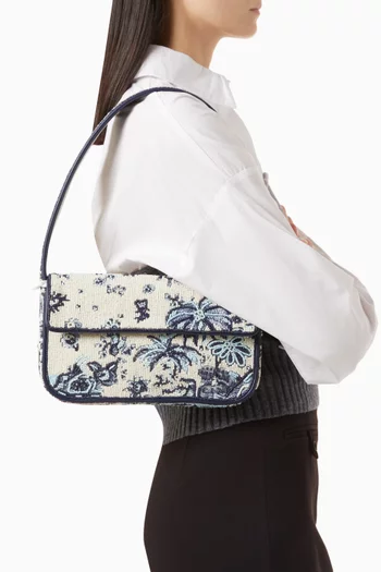 Tommy Beaded Shoulder Bag