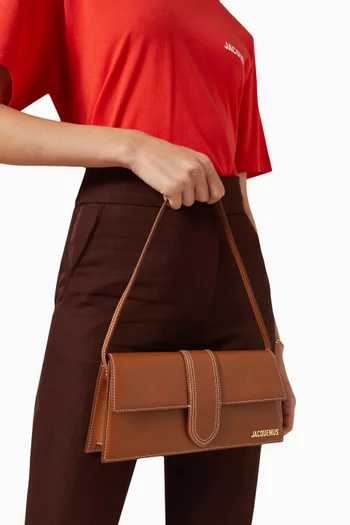 Le Bambino Long Shoulder Bag in Smooth-leather