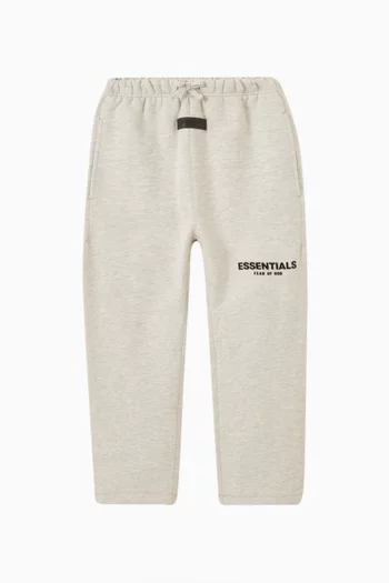 Logo Sweatpants in Cotton & Polyester