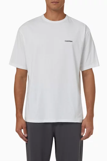 Logo Crew Neck T-shirt in Cotton