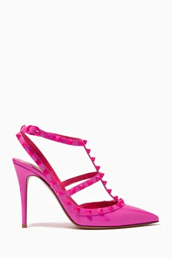 Pink valentino rockstud heels on sale