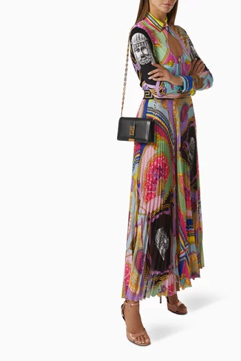 Greca Goddess Mini Bag in Leather