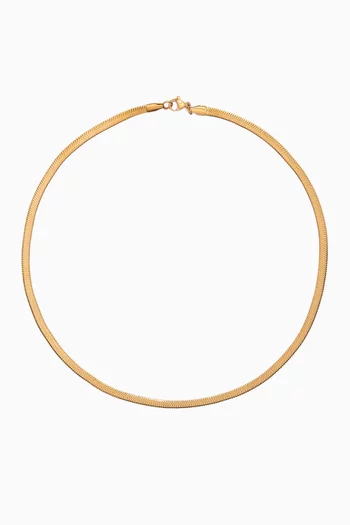 Raia Waterproof Necklace in 18kt Gold-plated Stainless Steel