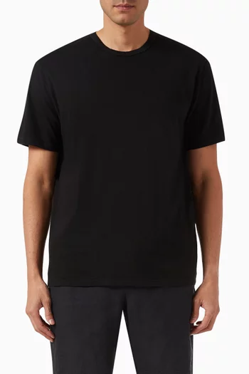 تي شيرت قطن جيرسيه مصبوغ