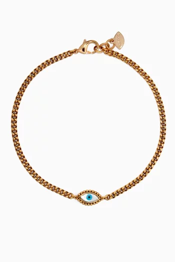 Formal Towner Mei Necklace in Gold-plated Brass