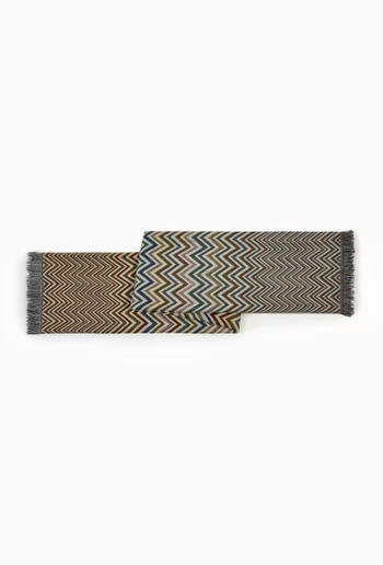 Antwan Throw in Wool & Acrylic