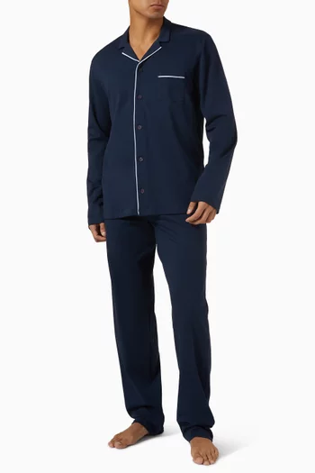Night & Day Long-sleeved Pyjama Set in Cotton