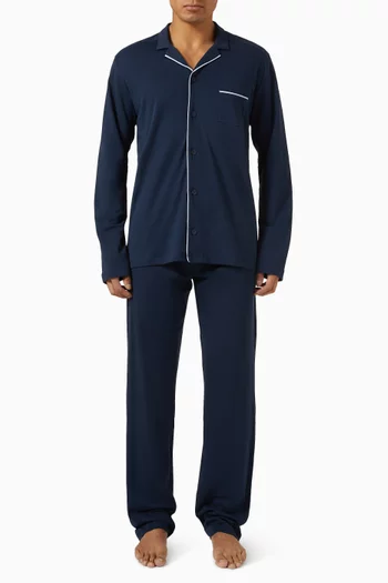 Night & Day Long-sleeved Pyjama Set in Cotton
