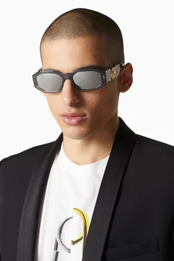Medusa Biggie Sunglasses in Acetate