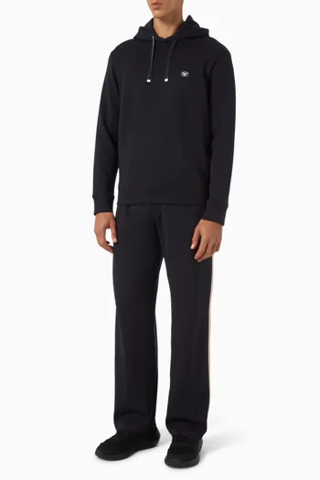Logo Hoodie in Cotton