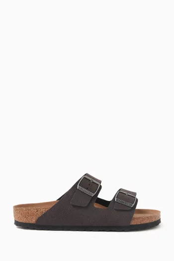 Arizona Slide Sandals in Vegan Leather