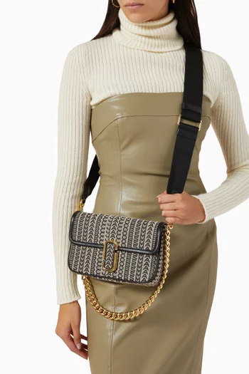 The J Marc Shoulder Bag in Monogram Canvas