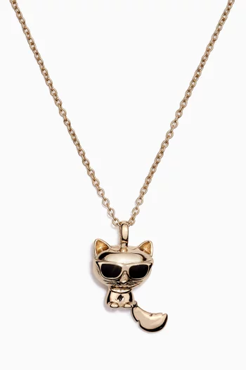 K/Ikonik Choupette Necklace in Sterling Silver
