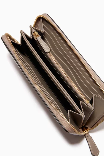 Zipped wallet in Mosaico Sahara