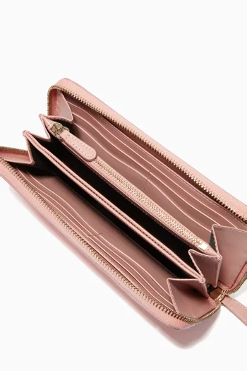 Zip-around Wallet in Mosaico