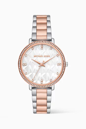 Pyper Quartz Stainless Steel Watch, 38mm