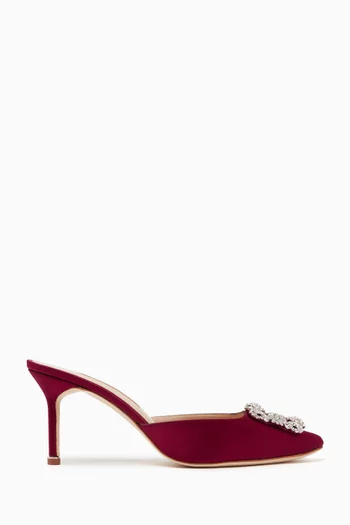 Hangisimu 70 Mules in Satin