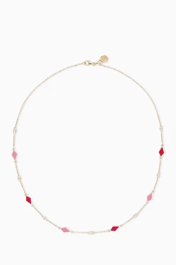 Mosaic Choker in 18kt Gold
