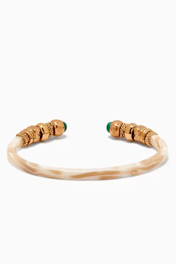 Sari Bracelet in Hand-polished Acetate