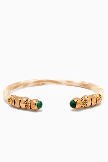 Sari Bracelet in Hand-polished Acetate