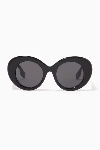 Margot Large Frame Sunglasses in Acetate
