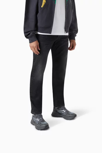 Marathon Runner Sneakers in Leather & Mesh