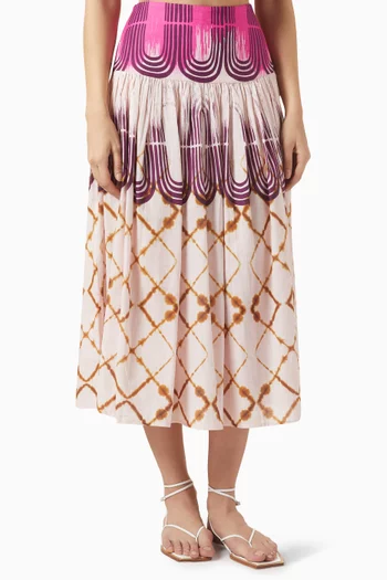 Serrano Skirt in Cotton Linen