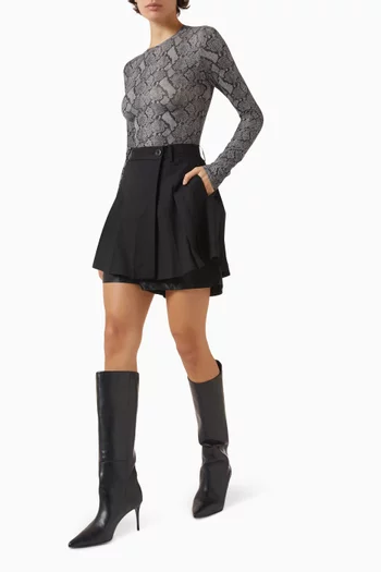 تي شيرت بأكمام طويلة فيتس إيفري بودي