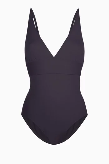 Larcin Triangle One-piece Swimsuit